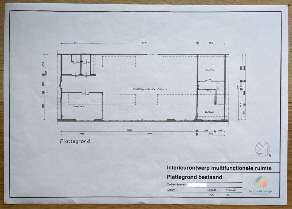 Laura's HI Design plattegrond